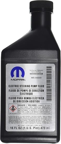 Genuine Chrysler (68088485AA) Power Steering Fluid