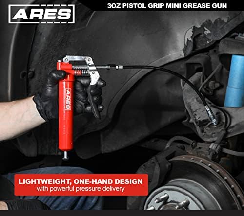 ARES 53011 3oz Pistol Grip Mini Grease Gun - 3000 PSI