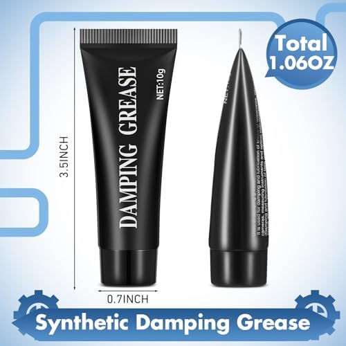 Threlaco 3 Pack 10g Synthetic Damping Grease for Washing Machine Damper