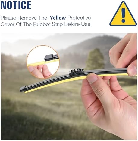 9 Inch Rear Wiper Blade Replacement for Ford Bronco Sport 2024 2023 2022 2021 Original Equipment Replacement Rear Windshield Wiper Blade-M1PZ-17528-FA