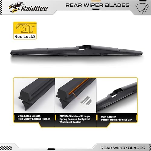 Rear Wiper Blade 14 inch, OEM Replacement for Mazda CX-5 2013-2023/CX-7 2007-2012/CX-9 07-23, Jeep Cherokee 14-22, Chrysler Pacifica Voyager 17-24 +More Rear Windshield Wiper(14-A)