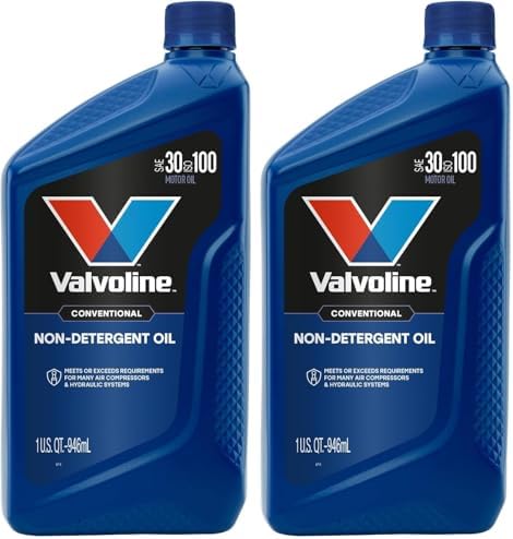 Valvoline Daily Protection Non-Detergent SAE 30 Conventional Motor Oil 1 QT (Pack of 2)
