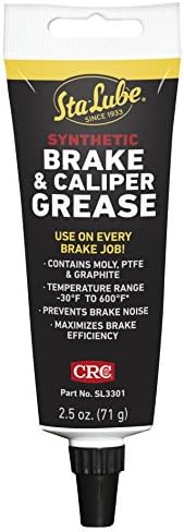 CRC SL3301 Synthetic Brake & Caliper Grease, 2.5 Wt Oz