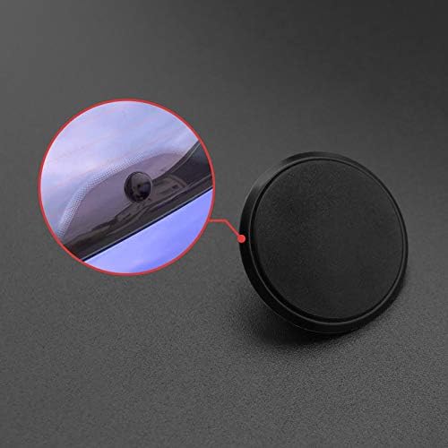 SING F LTD Rear Wiper Delete Kit - Waterproof Block Off Plug Cap for Tailgate Wiper Arm ABS Black 37mm