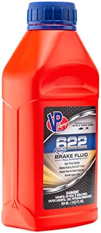 VP Racing 2551, 622 Racing Brake Fluid Full Synthetic DOT 4-500ml (1 Pack)