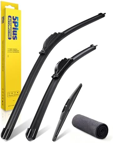 5 PLUS Custom-Fit Wipers fits Nissan LEAF 2011-2017 Windshield Wipers