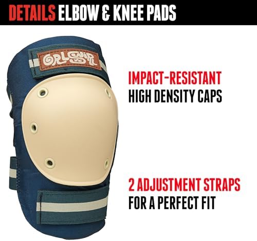 Triple Eight Saver Series 3-Pack Pad Set– Ideal for Skateboarding, In-line Skating, Roller Skating, and Biking