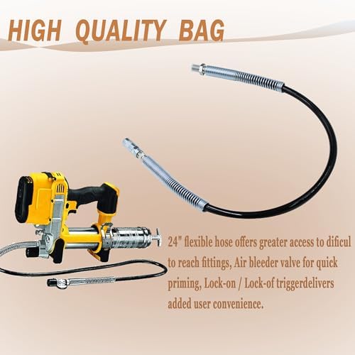 Replacement Grease Gun Hose Kit for DEWALT 20V MAX Grease Gun
