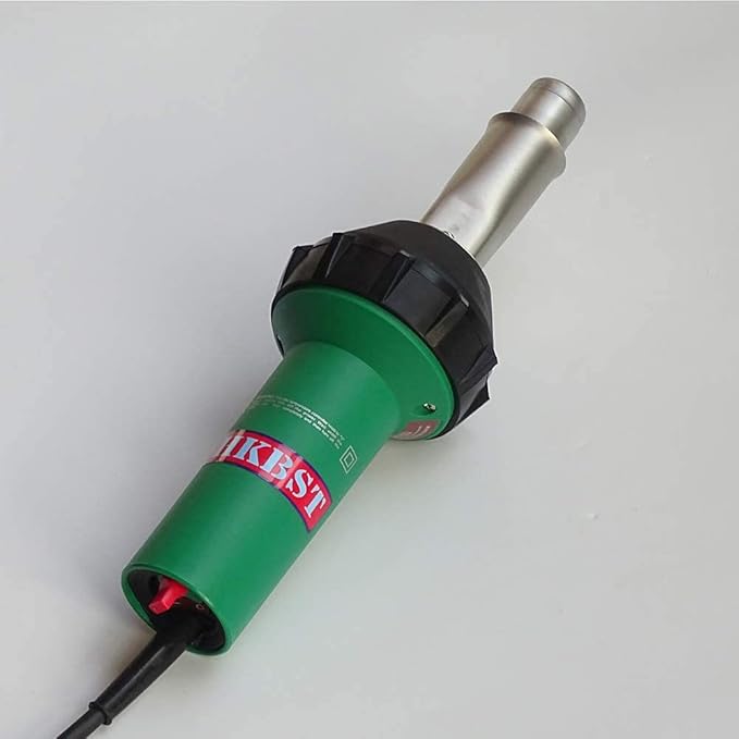 110V 1600W Intelligent Automatic Cooling Plastic Welder, Hot Air Gun For TPO/PVC Single Ply Roofing, Tarpaulin and Banners Welding Heat Gun