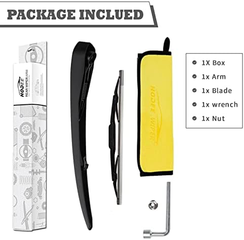 Rear Wiper Arm & Blade Kit for Cadillac SRX 2010-2018,CTS 2010-2014