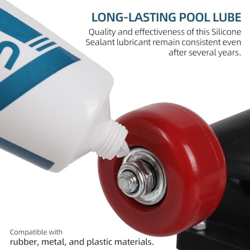 AR-PRO 5oz General-Purpose Silicone Sealant Lubricant (3-Pack) - Waterproof Silicone Grease Long-Lasting Lube use for Swimming Pool O-Rings, Pool Gaskets, Valve, Faucet and Bearings