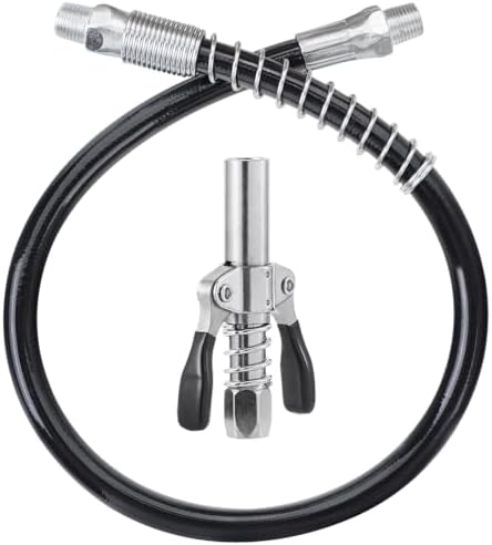 Thorstone 7000PSI Heavy Duty Pistol Grip Grease Gun Kit, 2PCS