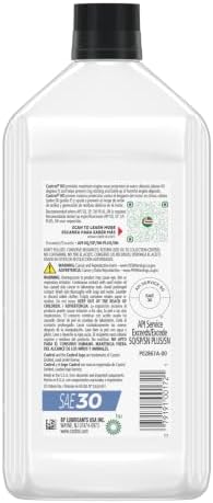 Castrol HD-30 Motor Oil, 1 Quart, Pack of 6