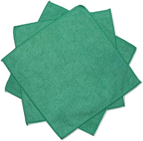 Best Magic Microfiber Cloth - Professional Series Cleaning Towels for Home, Kitchen, Bath, TV, Glass, Auto, Non-Abrasive, Ultra Absorbent, Streak-Free, Reusable, Washable, Wet/Dry - 12"x12"