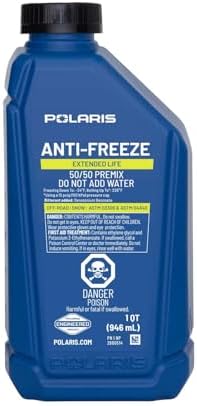 Polaris 1 Qt Antifreeze Coolant 50/50 Premix for Snowmobile - 2880514
