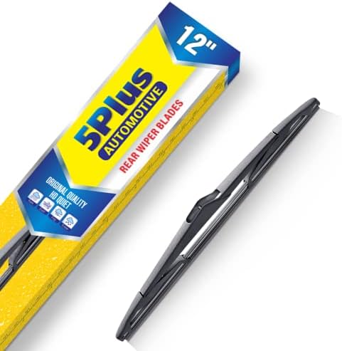 5 PLUS 12" Back Wiper fits Ford Focus 2012-2018,Fiesta 2011-2019 Rear Wiper