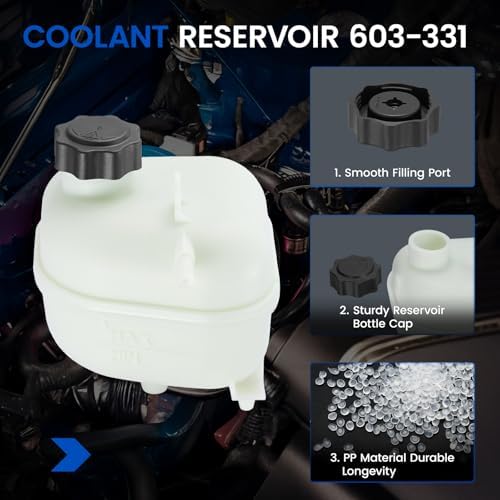603-331 Engine Coolant Reservoir Tank for Mini Cooper 2002-2008