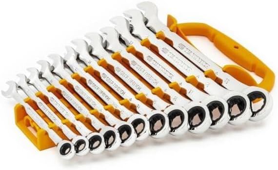 GEARWRENCH 16 Pc. Ratcheting Flex Combination Wrench Set, Metric - 9902D