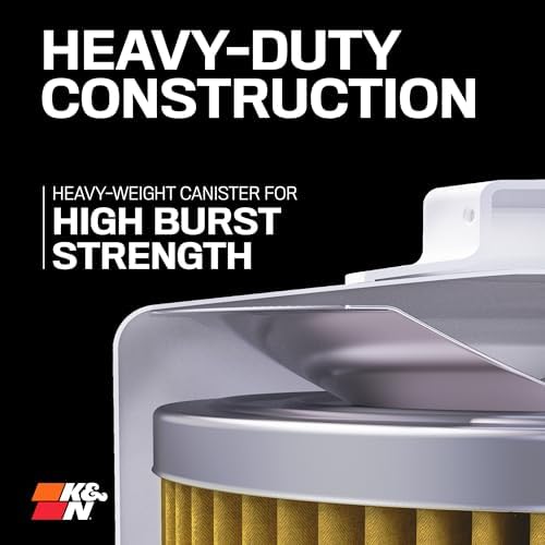 K&N Oil Filter: 20,000 Mile Engine Protection with Wrench Off Nut, HP-2012