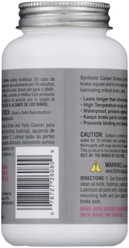 Versachem 26080 Synthetic Caliper Grease - 8 oz. Bottle with Brush
