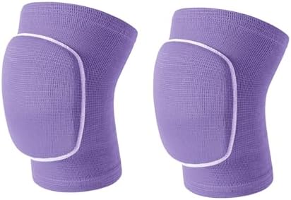 JUMISEE Kids Knee Pad, Anti-Slip Padded Sponge Knee Brace Breathable Flexible Elastic Knee Support for Football Volleyball Dance Skating Basketball Sports