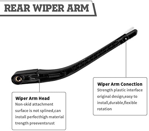 Rear Wiper Arm & Blade Kit for Dodge Magnum 2005-2009 Nitro 2007-2009