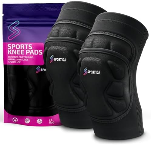 Sports Knee Pads – Multi-Sport Impact Protection for Turf, Training & Sliding, Segmented Padding Designed for Movement, Stay-in-Place Fit, Ideal for Soccer Goalkeepers (Goalie) & Futsal