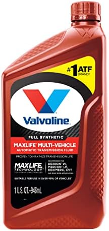 Valvoline Multi-Vehicle ATF Full Synthetic Automatic Transmission Fluid 1 Quart
