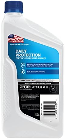 Valvoline Daily Protection 20W-50 ConventionalMotor Oil 1 QT (Pack of 2)