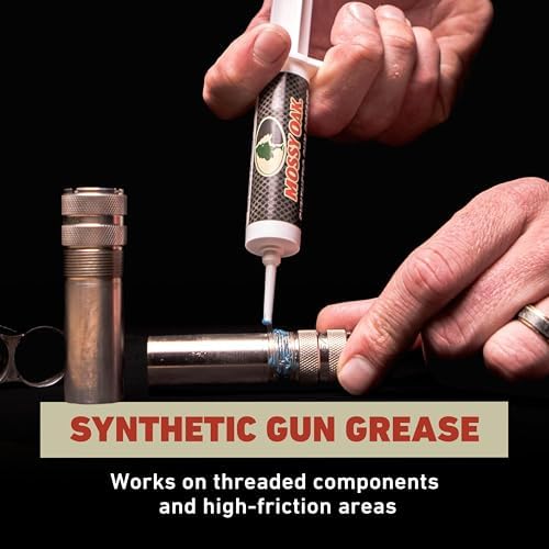 Mossy Oak Synthetic Gun Grease - Firearm Lubricant, Anti-Seize, USA Made