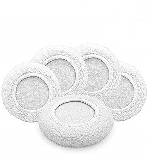 Wool Buffing Polishing Pads Bonnets Waxer Pads Sanding On Car Buffer Bonnets Polisher,5 Pieces (5"-6")