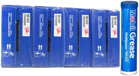 (10 Pack) - 13.7 oz Mobil Mobilgrease FM 222, NSF H1 Grease, 14oz 103294