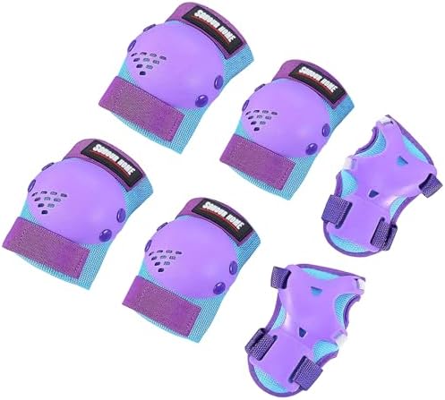Kids Protective Gear Knee Pads Elbow Pads & Wrist Guards for Roller Skating