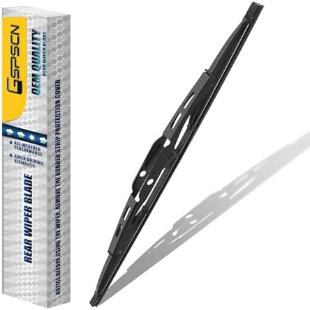 GSPSCN 13 Inch Rear Wiper Blade, OEM Quiet Streak-Free Rear Window Wiper