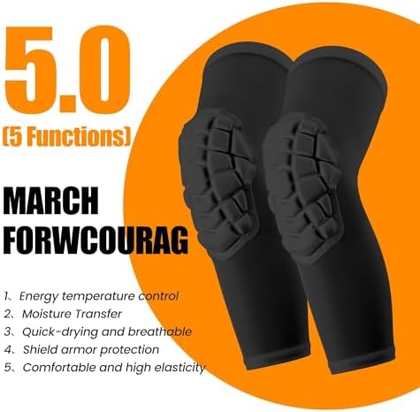 Basketball knee pads, compression leg covers for teenagers and adults, wrestling knee pads, football volleyball, pickleball, weightlifting knee pads (1 pair) (Black, X-Small)