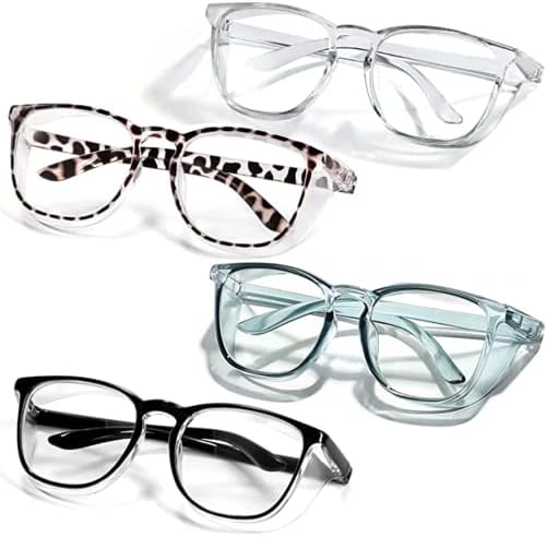 SQIMZAR Safety Glasses Goggles For Women Nurses Protective Eyewear,Anti Fog Safety Goggles