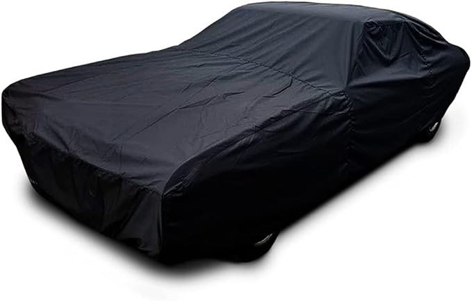 CarsCover Retro Classic Megashield Car Cover Heavy Duty All Weatherproof Waterproof Automobiles Indoor Outdoor Snow Rain Dust UV Protection Full Auto Vehicle Covers (Fit up to 185 inch Length)