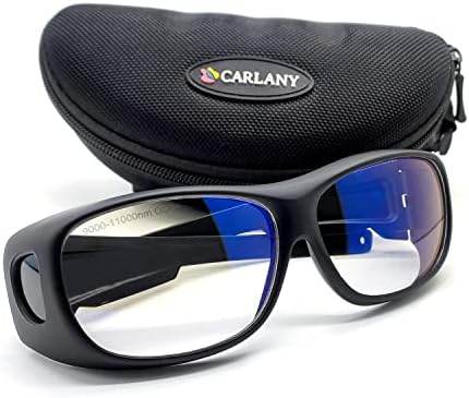 CO2 Laser Safety Glasses OD 5+ 9000-11000nm / 10600nm Eye Protection Goggles