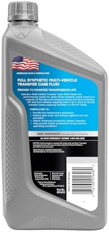 Valvoline Multi-Vehicle (TCF) Conventional Transfer Case Fluid 1 QT, Case of 6