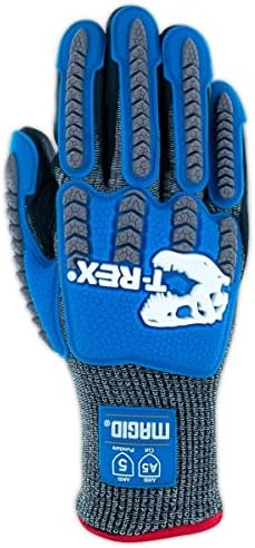 MAGID T-REX ANSI A5 Arctic Series Thermal Impact Glove, 12 Pairs, Size 7/Small (TRX543W)