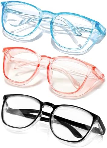 SQIMZAR Safety Glasses Goggles For Women Nurses Protective Eyewear,Anti Fog Safety Goggles