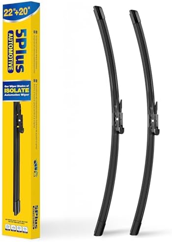 5 PLUS Custom-Fit Wipers fits 2010-2023 Ford Mustang Wiper Blades