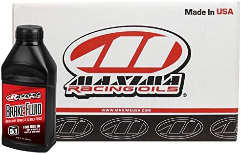 Maxima Racing 80-82916-24PK DOT 5.1 Brake Fluid 16.9 Oz. Bottles, 24-Pack