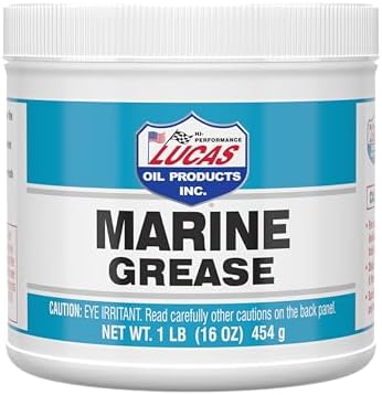 Lucas Oil 11148 Marine Grease - 1 Pound Tub (Pack of 12)