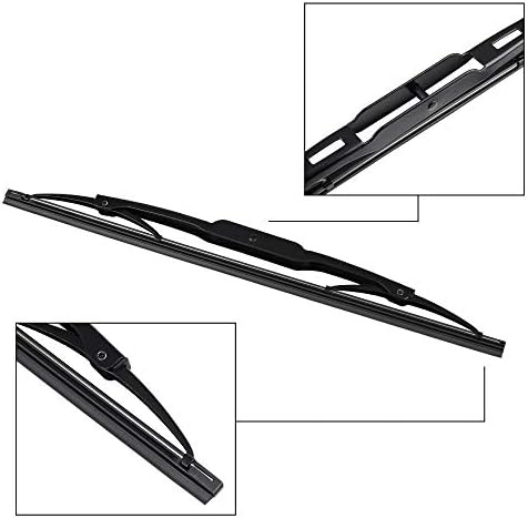 X AUTOHAUX Rear Windshield Wiper Blade Arm Set for Hyundai Tucson 04-09