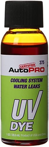A/C Pro Certified Car Air Conditioner Leak Detector Dye, Leak Detection UV Dye for Cars and Radiators, 1 Oz, InterDynamics