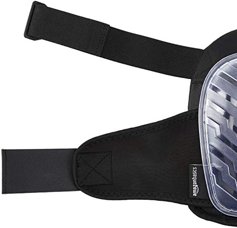 Amazon Basics Professional Gel Cushion Knee Pads - 1 Pair, Clear