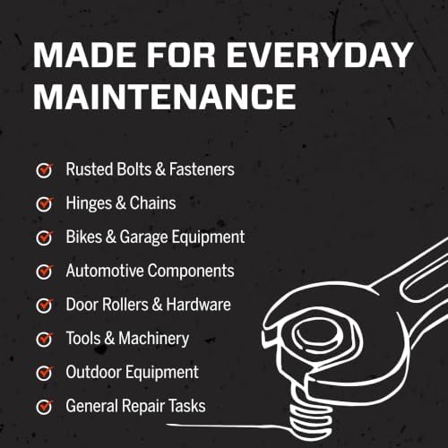 Kroil Original Penetrant - Rust Penetrating Lubricant - Corrosion Inhibitor Oil for Chains, Hinges & Stuck Metal Parts - Home & Industrial Use - Drip Can - 8 oz - 6 Pack (AZKL081C6)