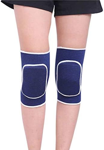 JUMISEE Kids Knee Pad, Anti-Slip Padded Sponge Knee Brace Breathable Flexible Elastic Knee Support for Football Volleyball Dance Skating Basketball Sports