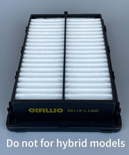 (Non-Hybrid) Engine Cabin Air Filter Kit for Tucson &Santa Cruz(2022-26)